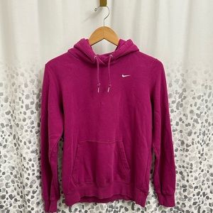 Nike hoodie size large vibrant pink